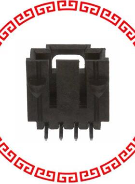 705550003 CONN HEADER 4POS .100 R/A TIN