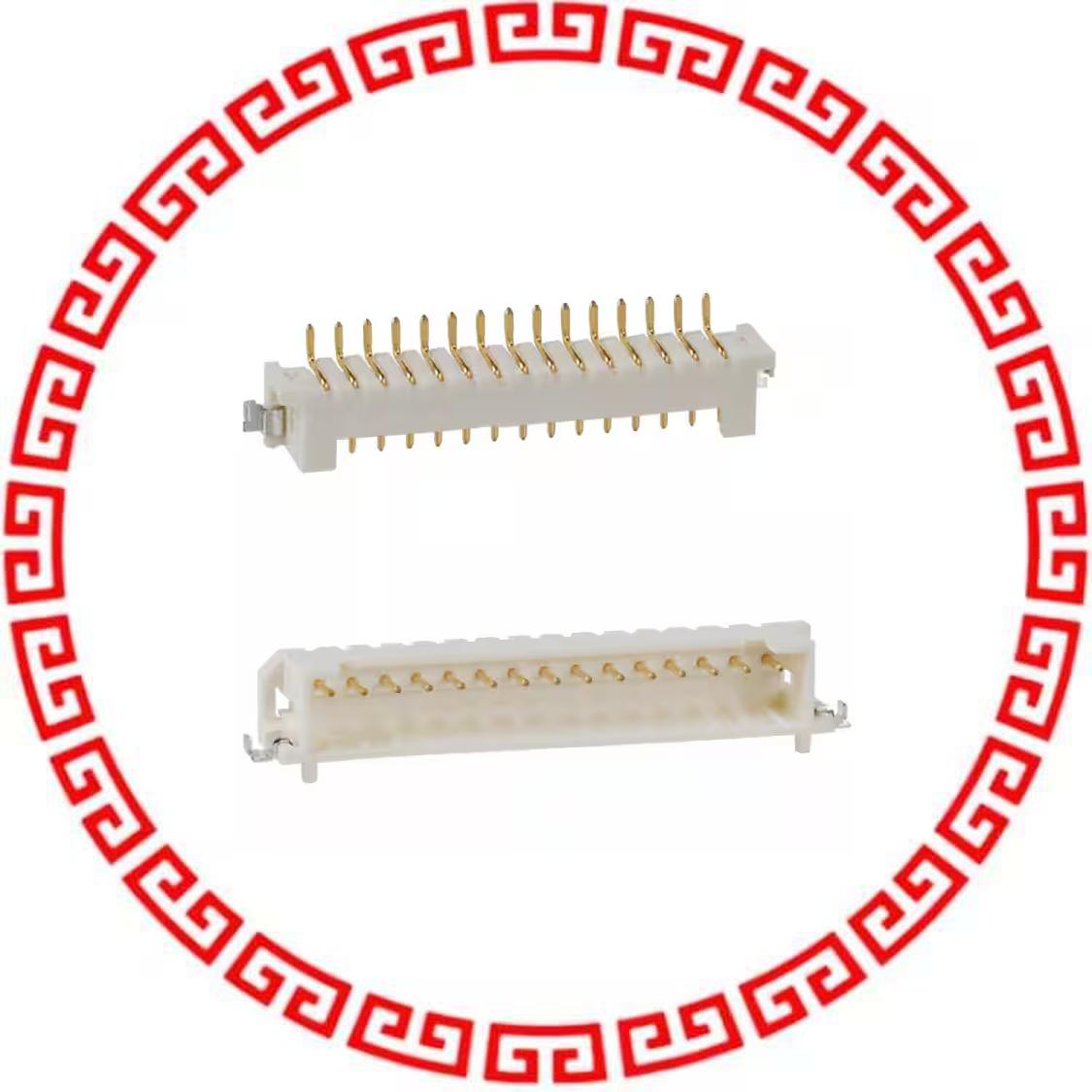 DF3E-15P-2H(51) CONN HDR 15POS 2MM R/A GOLD