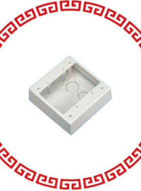 JBP2WH BOX JNCT 2GANG PWR RATE DIV WHT