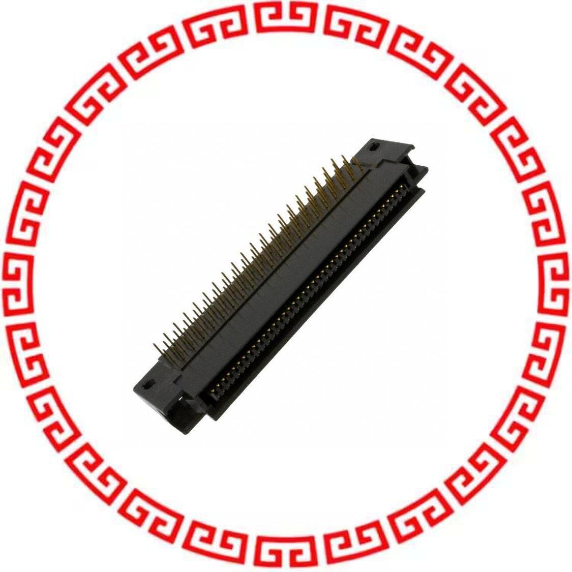 P50E-080P1-SR1-EA CONN PLUG 80POS R/A    .050 GO