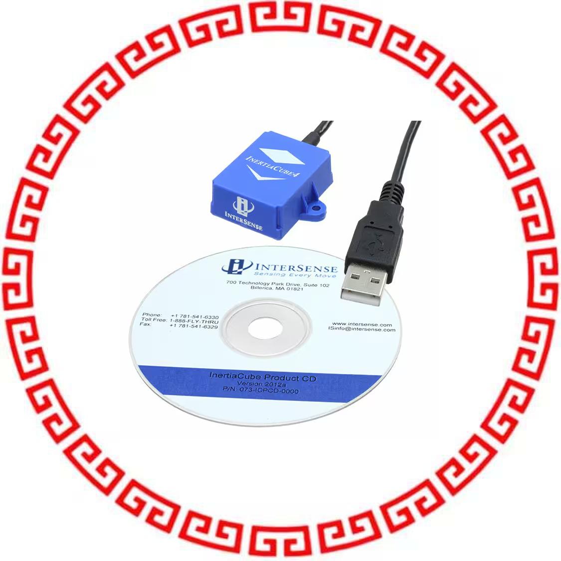 ISC-IC400-0USB INERTIACUBE4 SENSOR 3-DOF