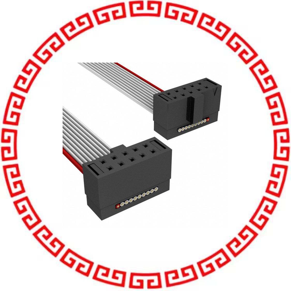 TCSD-05-D-12.00-01-N CABLE ASSEM 2MM 10POS F-F 1