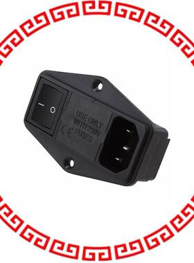 764-00/003 PWR ENT MOD RCPT IEC320-C14 PNL