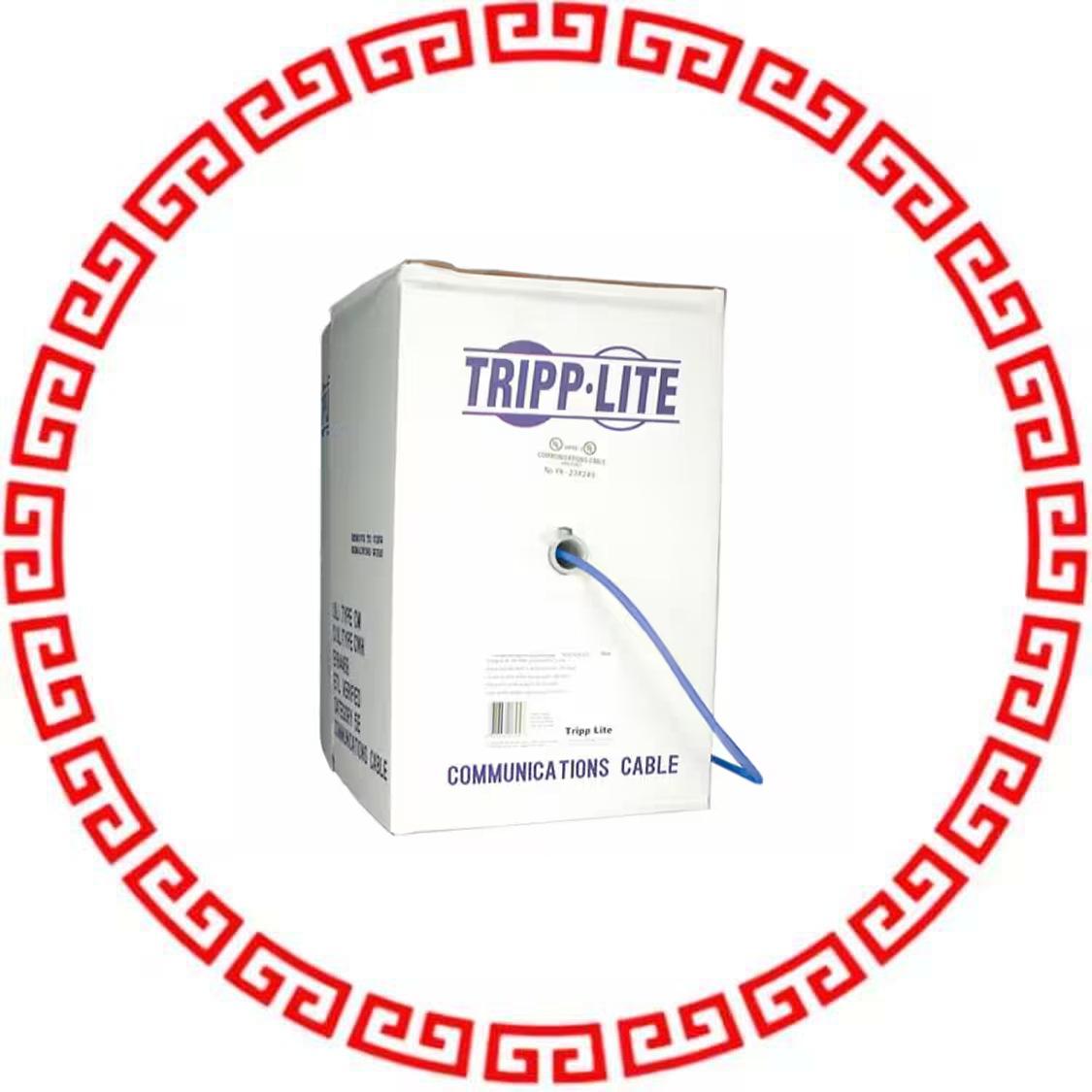 N222-01K-BL CABLE CAT6 4PR 23AWG BLU 1000'