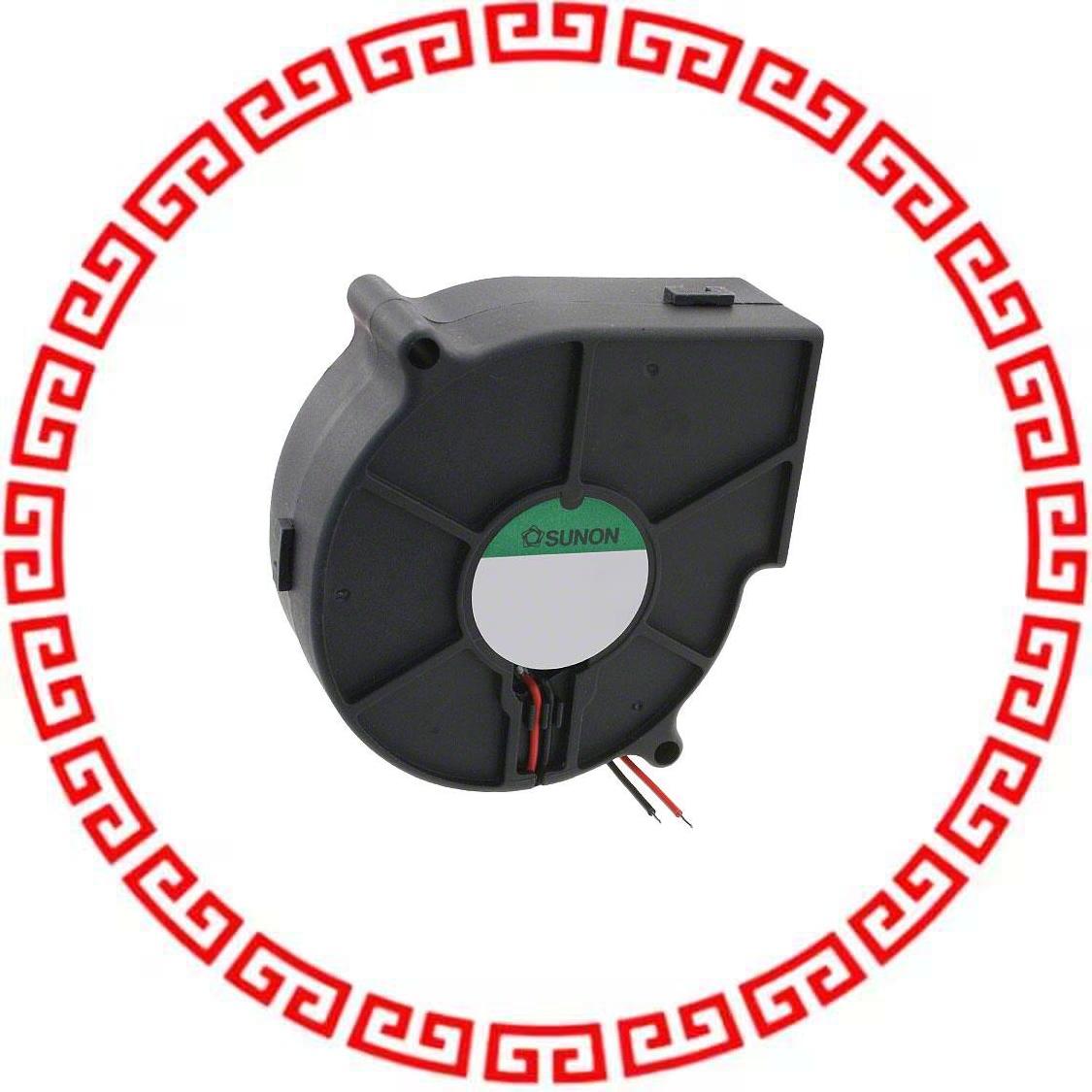 PMB1275PNB3-AY.(2).GN FAN BLOWER 75.7X30MM 12VDC