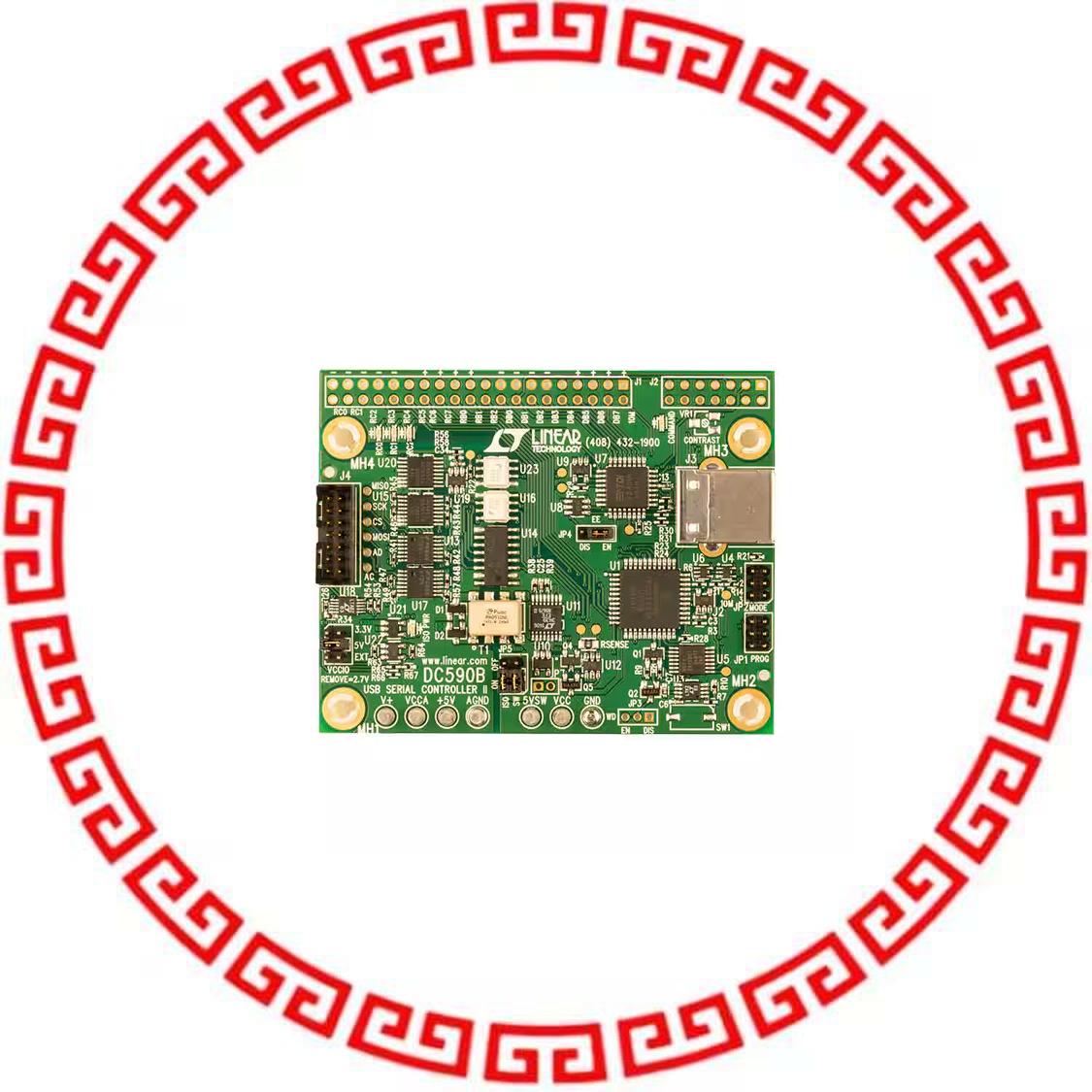 DC590B BOARD DEMO USB SERIAL CONTROLLER
