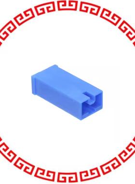 179970-6 CONN RCPT HOUSING 0.25 1POS BLUE