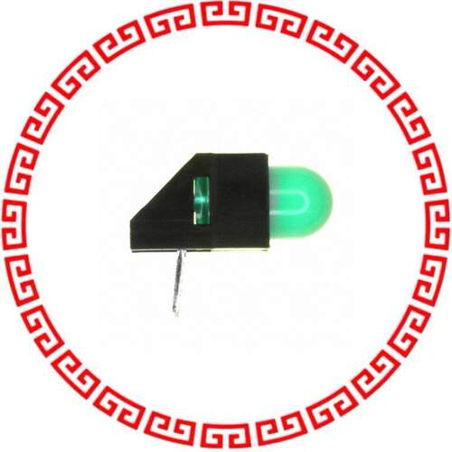 HLMP-3507-D00B2 LED 5MM GAP GRN RA HOUSING TH