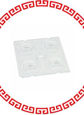 C16254_STRADA-2X2CSP-T4-B LENS CLR ASYMMETRICAL ADH SCREW