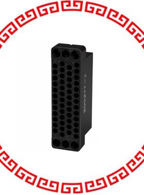 200277-2 CONN HOUSING RECEPT 50POS BLACK