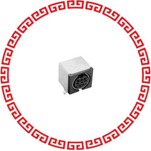 MD-80SMK CONN RCPT FMALE MINI DIN 8P SLDR