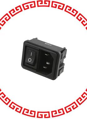 1609112-2 PWR ENT MOD RCPT IEC320-C14 PNL