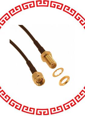 135110-02-24.00 CBL ASSY SMA JACK-PLUG RG174 24