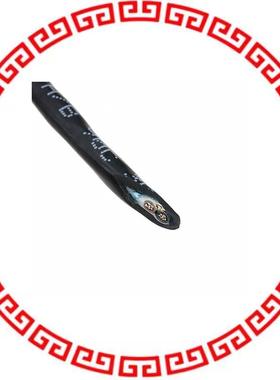 25192 BK005 CABLE 2COND 22AWG BLK SHLD 100'