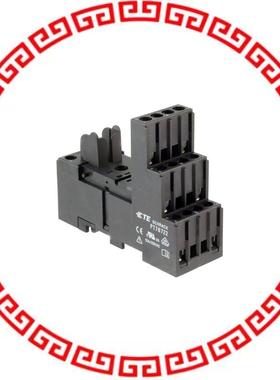 1415526-1 RELAY SOCKET 8 POSITION DIN RAIL