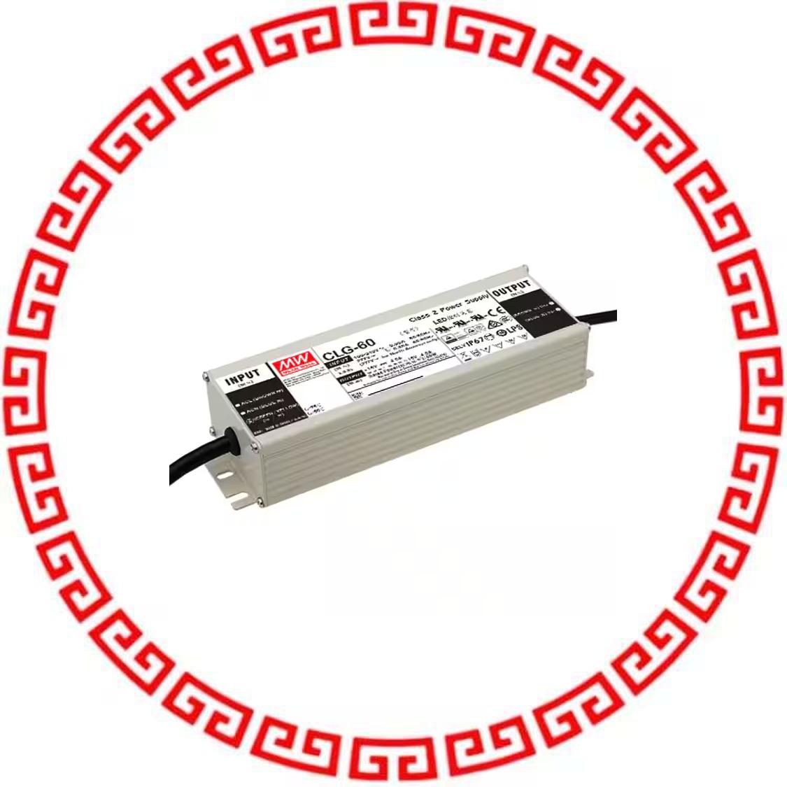 CLG-60-12 LED DRVR CC AC/DC 8.4-12V 5A