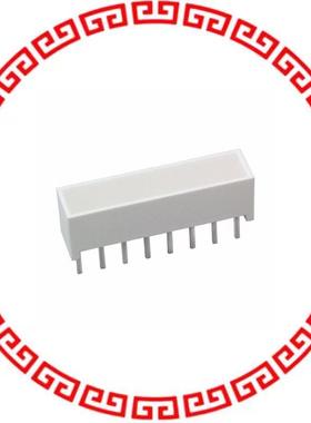 HLMP-2450 LED LT BAR 19.05X3.81MM SGL YLW