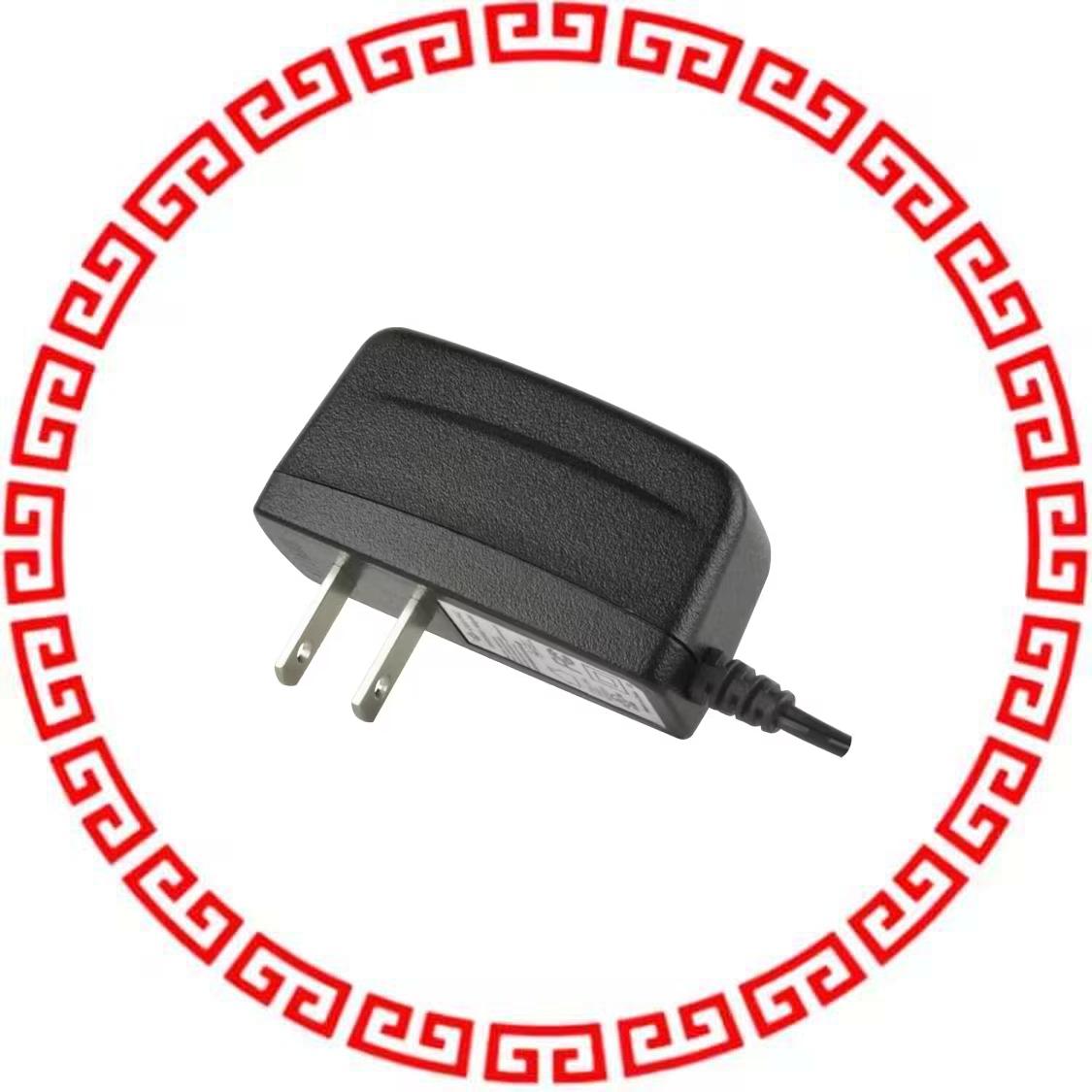 SWI5-12-N-P5 AC/DC WALL MOUNT ADAPTER 12V 6W