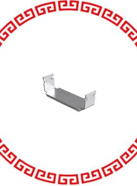 AFCC-16 CBL CLIP FLAT C-TYPE SILVER ADH
