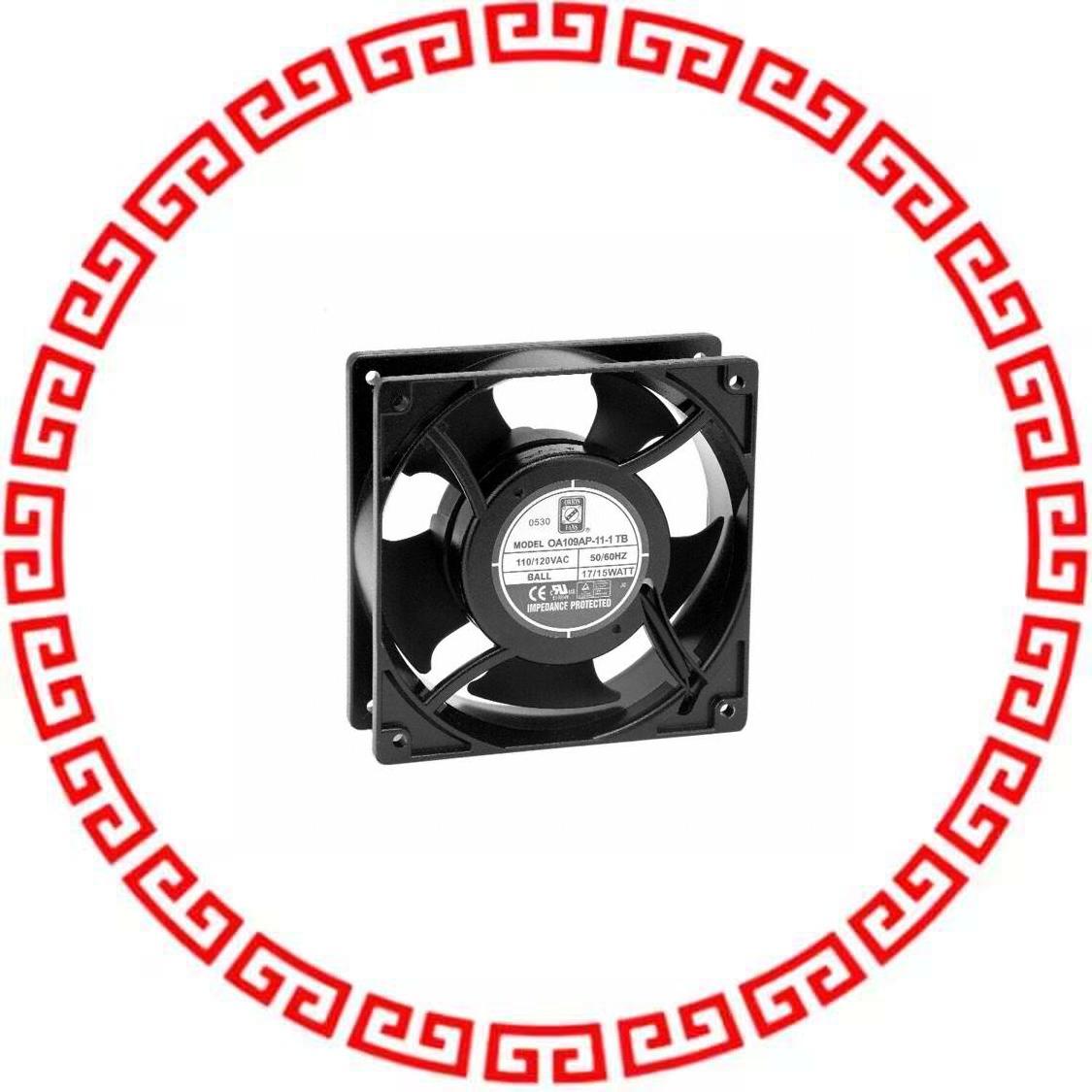 OA109AP-11/22-1WB FAN AXIAL 120X38MM 115/230VAC