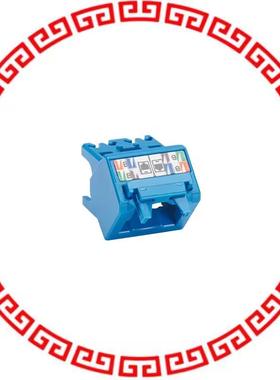 CJUDCAPBU-X CAT6A UP/DOWN 45 DEGREE TG WIREC