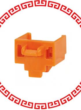 PSL-DCJB-OR-C CONN JACK MOD BLOCKOUT DEV 100PC