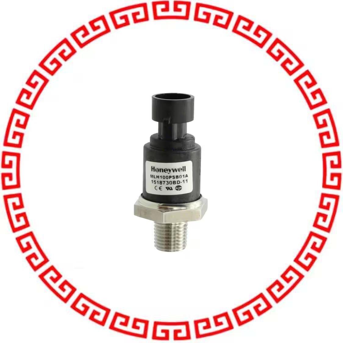 MLH100PSB01A SENSOR SEALED GAUGE 0-100 PSI