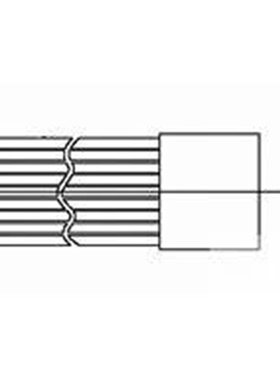 USS009PC2DC012T「Cable Assembly Wire 0.304m 30AWG Rectang」