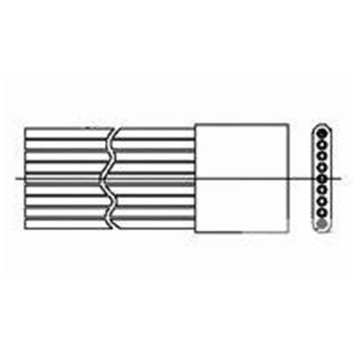 USS009PC2DC012T「Cable Assembly Wire 0.304m 30AWG Rectang」