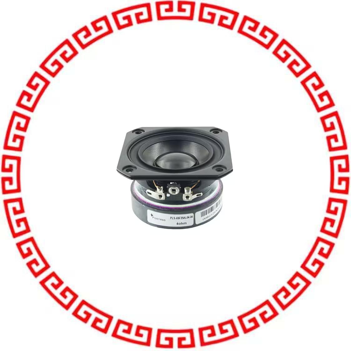 PLS-65F25AL04-04 SPEAKER 4OHM 25W TOP PORT 82.9DB