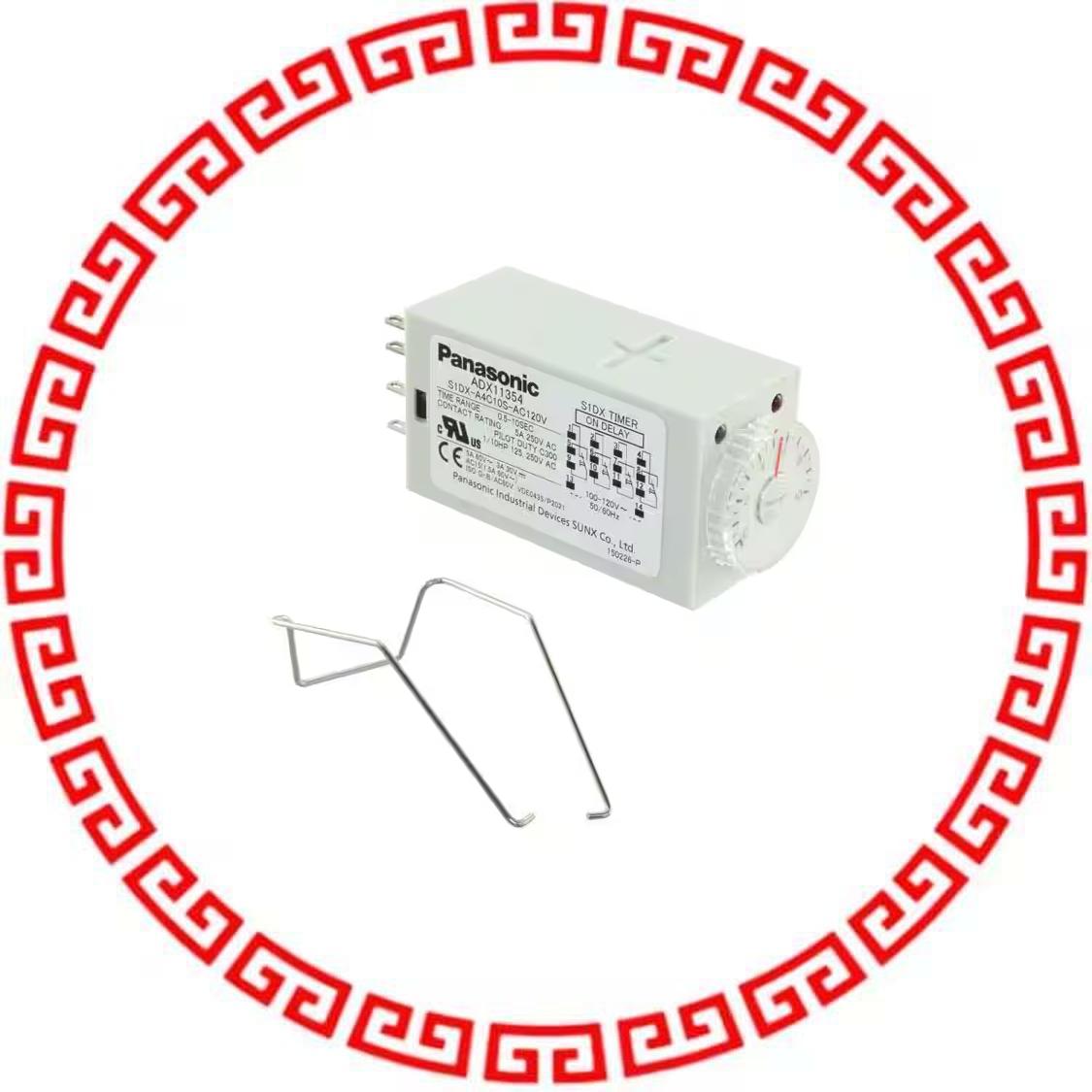 S1DX-A4C10S-AC120V RELAY TIME DELAY 10SEC 5A 250