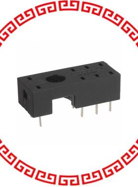 RP78602 RELAY SOCKET 8 POS THROUGH HOLE