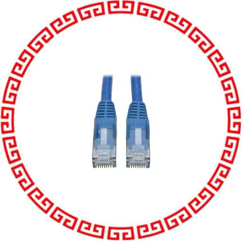 N201-06N-BL CAT6 GBE SNAGLESS MOLDED PATCH C