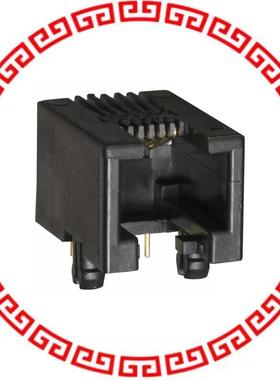 87180-066LF CONN MOD JACK 6P6C R/A UNSHLD