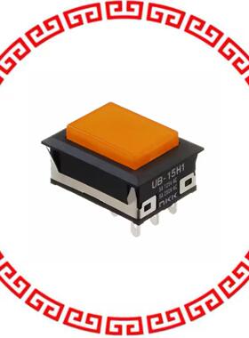UB15NKW015D-DB SWITCH PUSHBUTTON SPDT 5A 125V