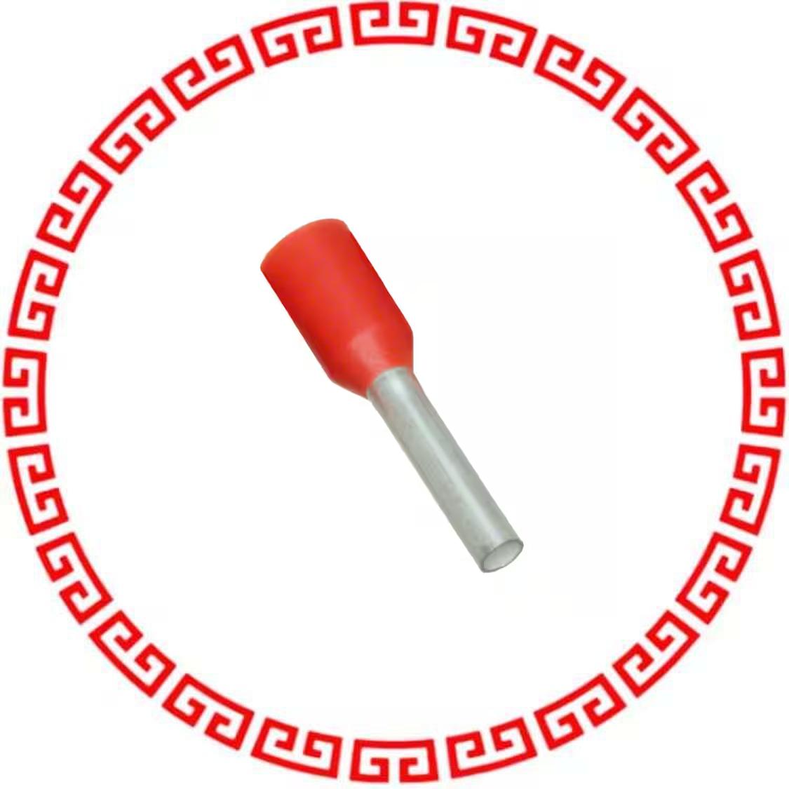 60110 FERRULES RED 1.0MM 50X10 STRIPS