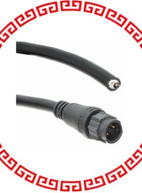 BB-02AMMM-QL8E01 CBL MALE TO WIRE LEAD 2POS 3.28'