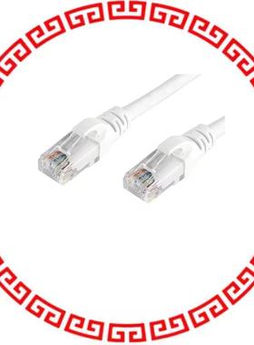 AMJE0909-0030-WHB-24 CABLE MOD 8P8C PLUG-PLUG 0.98'