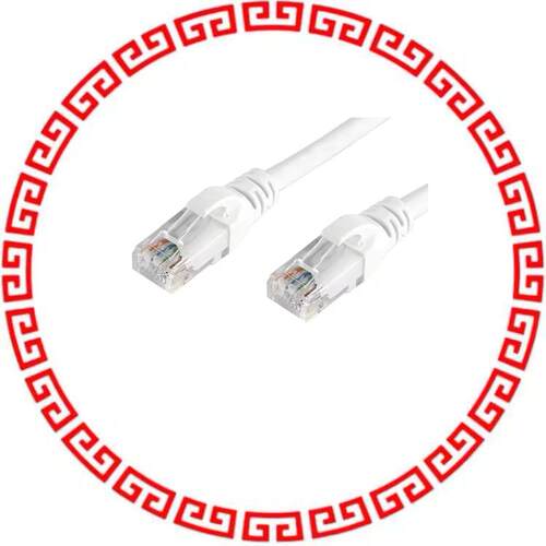 AMJE0909-0030-WHB-24 CABLE MOD 8P8C PLUG-PLUG 0.98'
