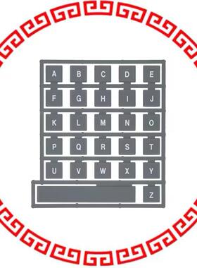 70C00103 KEYPAD KEYTOP LEG SET C NONILLUM