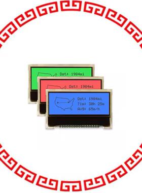NHD-C12832A1Z-FS(RGB)-FBW-3V LCD COG GRAPH 128X32 WH TRANSFL