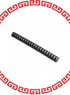 1546399-7 CONN BARRIER STRP 21CIRC 0.375