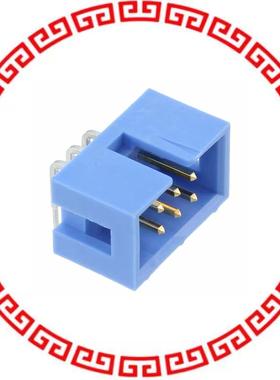 2-1761605-1 CONN HEADER LOPRO R/A 6POS GOLD