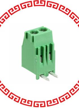 284414-2 TERM BLOCK RCPT 2POS R/A 3.50MM