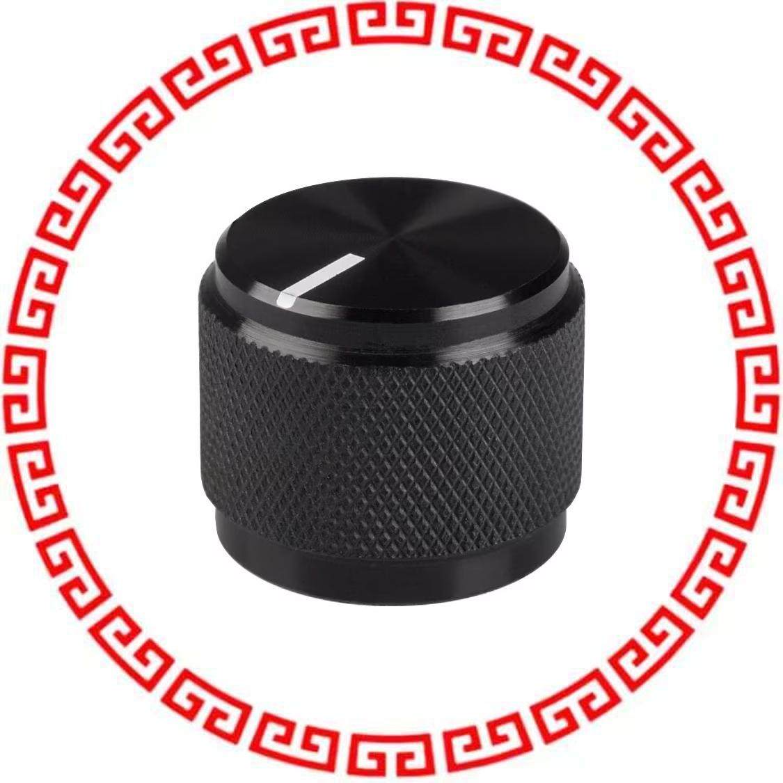 OEDL-75-4-5 KNOB KNURLED 0.250 METAL