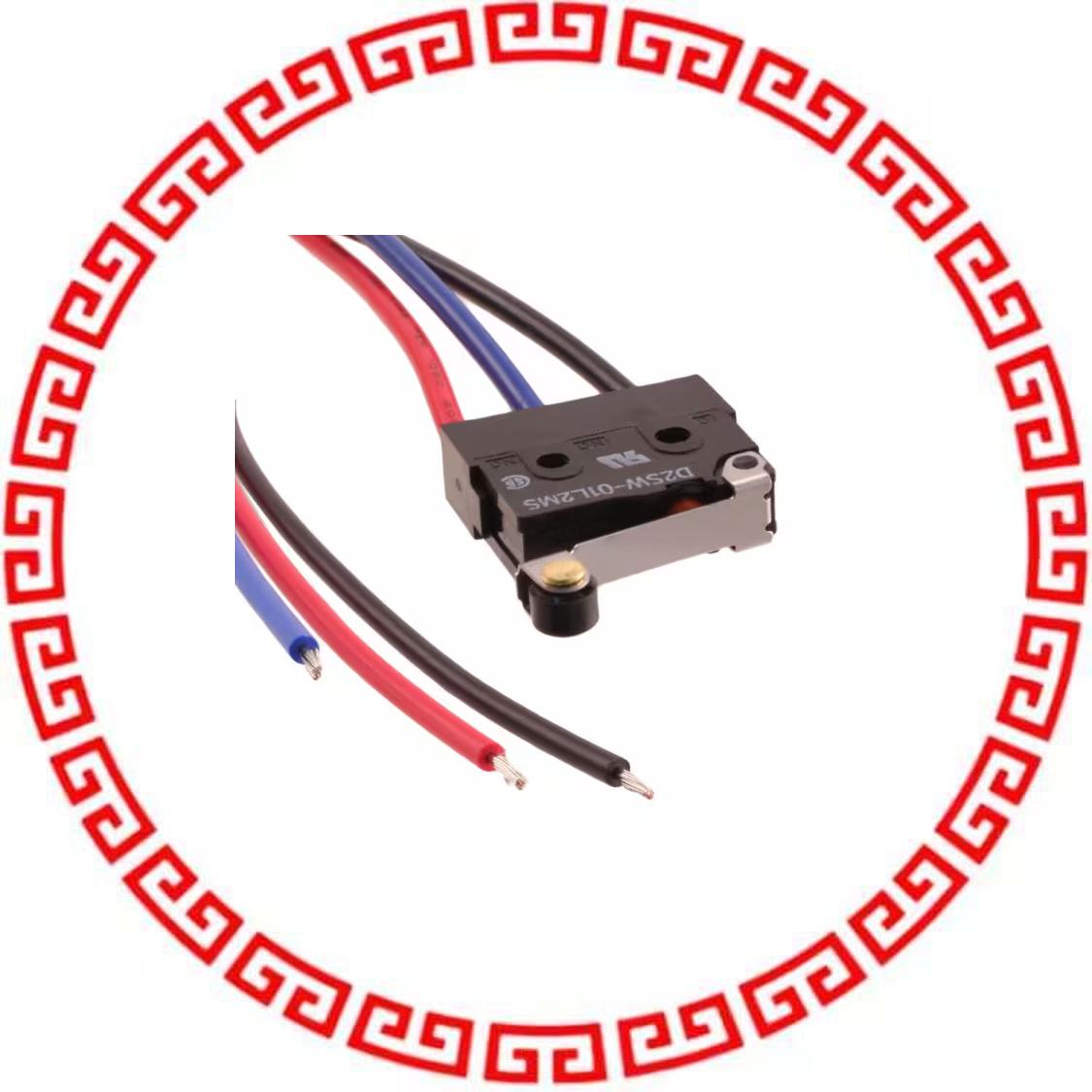 D2SW-01L2MS SWITCH SNAP ACT SPDT 100MA 125V