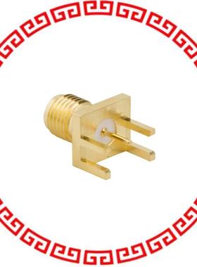 132255-11 CONN SMA RCPT STR 50OHM EDGE MNT