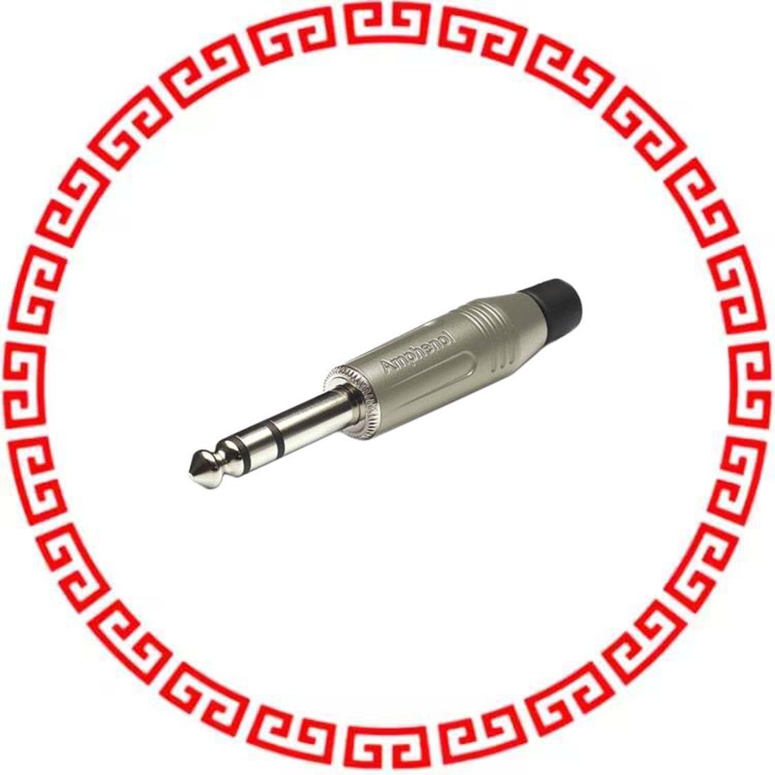 ACPS-GN CONN PLUG STEREO 1/4