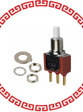 8121SHCGE SWITCH PUSHBUTTON SPDT 1A 120V