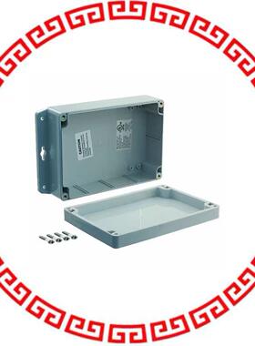 PN-1324-MB BOX PLASTIC GRAY 6.73
